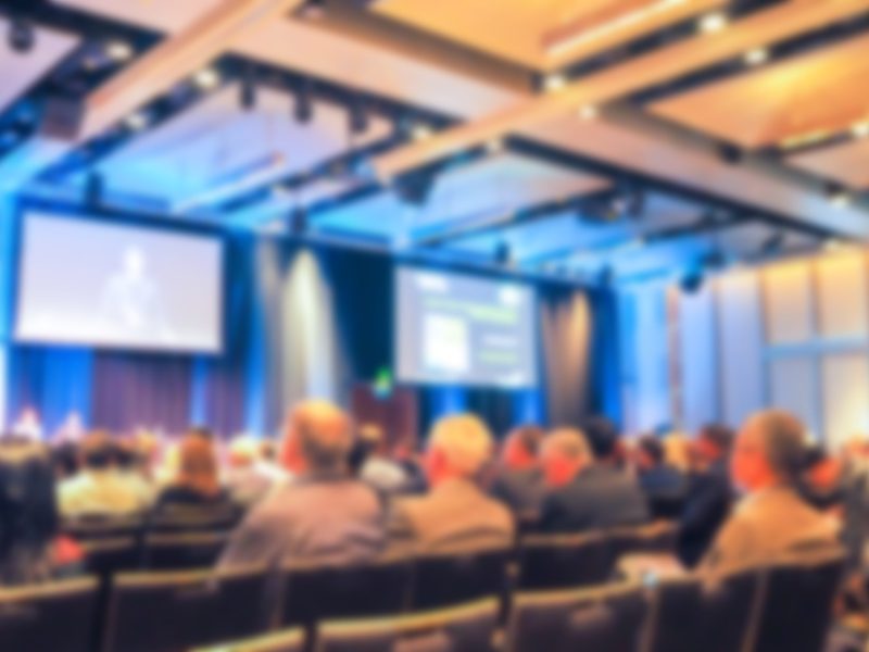 Abstract blur Business Conference and Presentation
